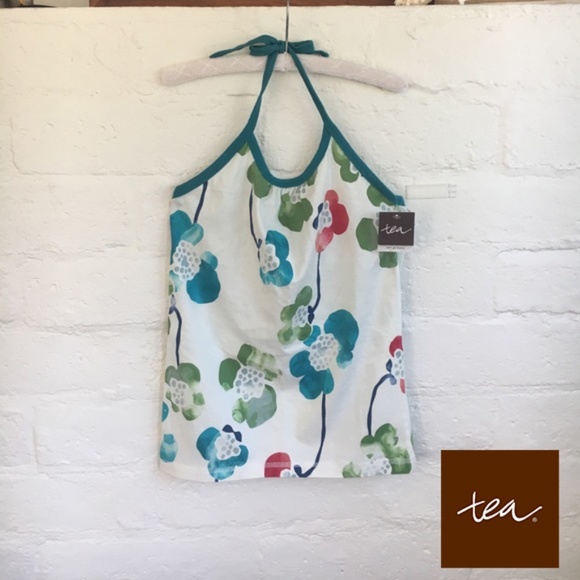Tea Collection Other - NWT! Tea Collection floral halter tank top
